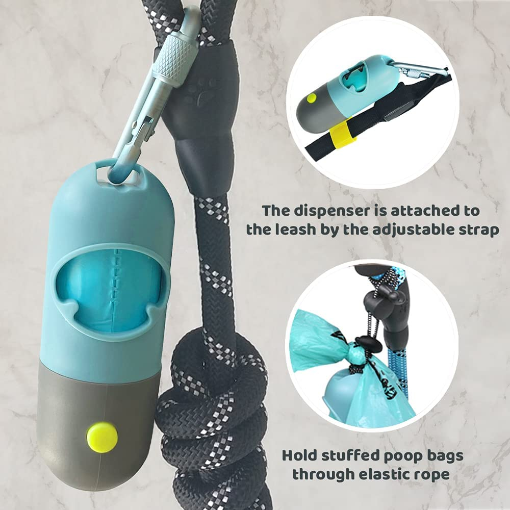 Foto 4 pulgar | Soporte Para Bolsas Para Excrementos De Perro Con Linterna Led Y 15 Bolsas Para Excrementos, Jieyou - Venta Internacio