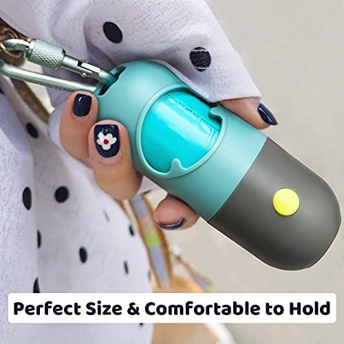 Foto 5 pulgar | Soporte Para Bolsas Para Excrementos De Perro Con Linterna Led Y 15 Bolsas Para Excrementos, Jieyou - Venta Internacio