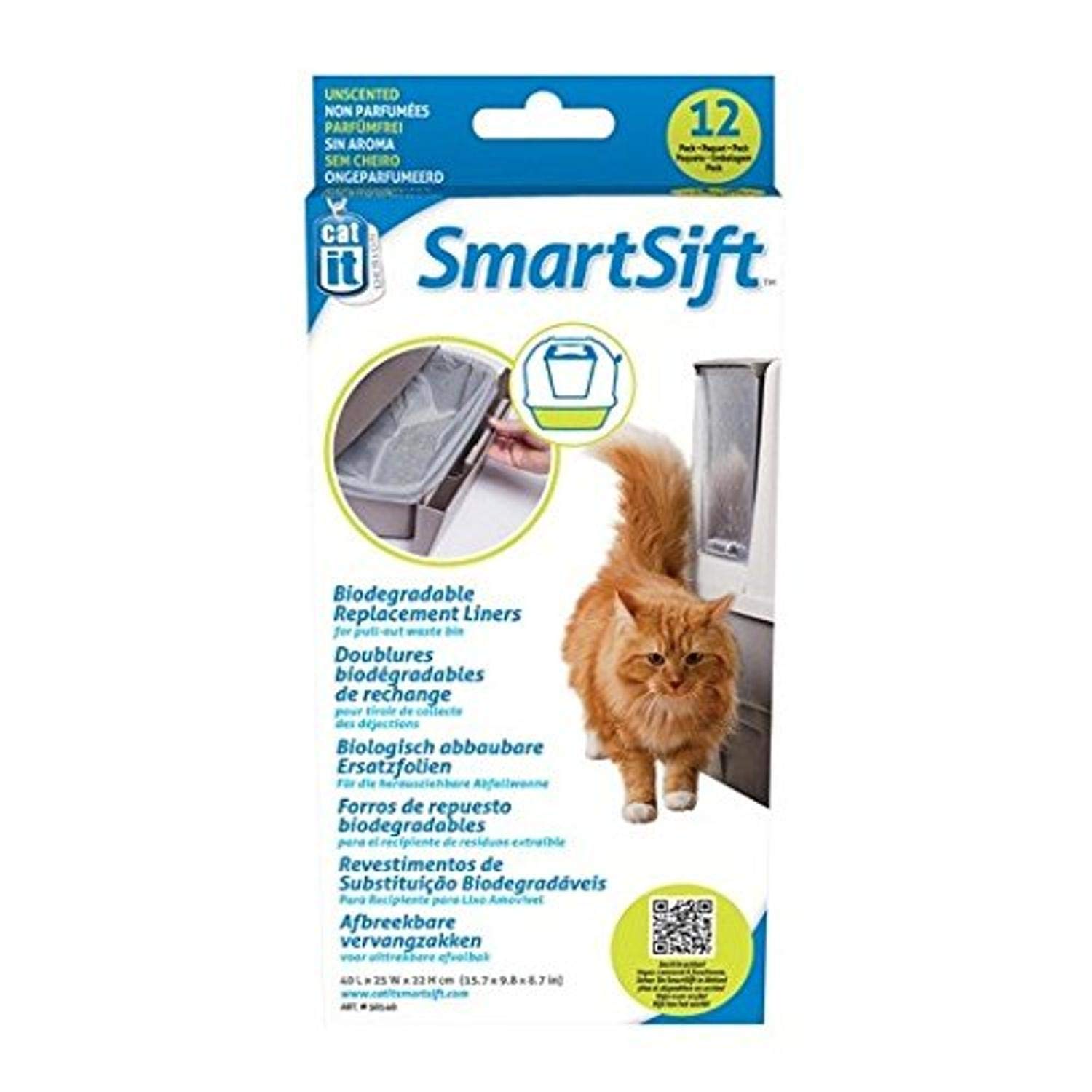 Foto 2 pulgar | Forro Para Sartén Para Gatos Smartsift De Catit Design, Biodegradable - Venta Internacional.