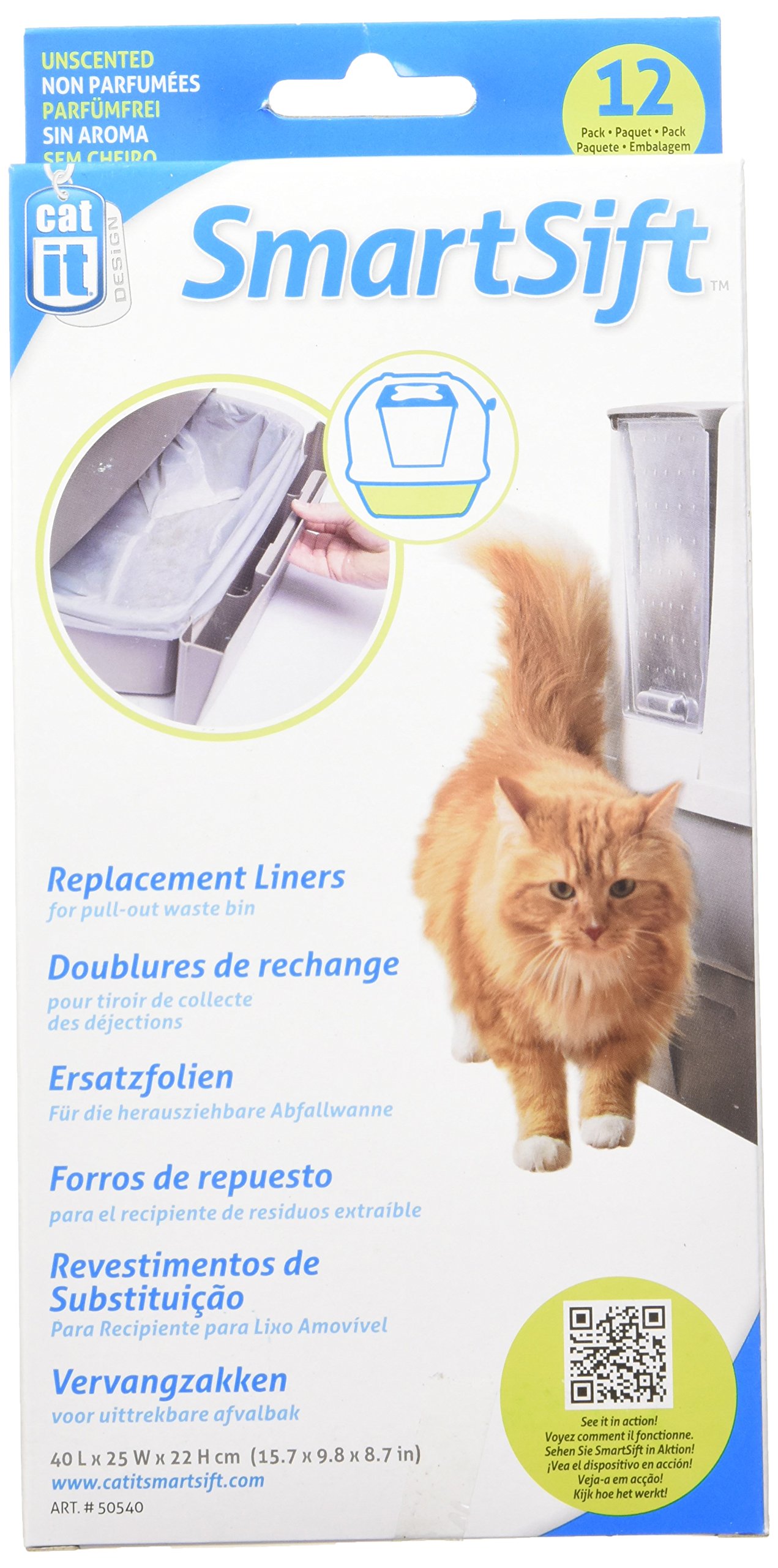 Foto 3 pulgar | Forro Para Sartén Para Gatos Smartsift De Catit Design, Biodegradable - Venta Internacional.