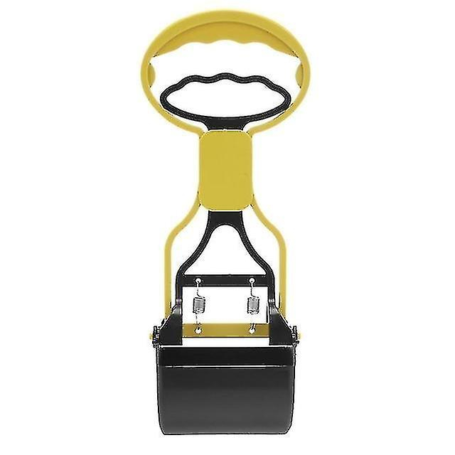 Cuchara Para Recoger Basura Con Forma De Jaula Para Pájaros, Color Amarillo - Venta Internacional.