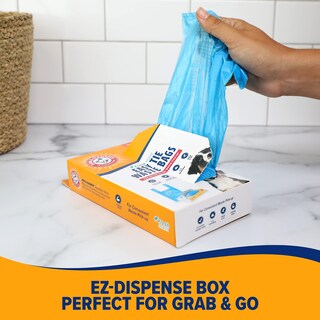 Foto 6 | Arm & Hammer 71041 Bolsas De Residuos Easy-tie, Azul, 75 Count - Pack Of 1 - Venta Internacional.