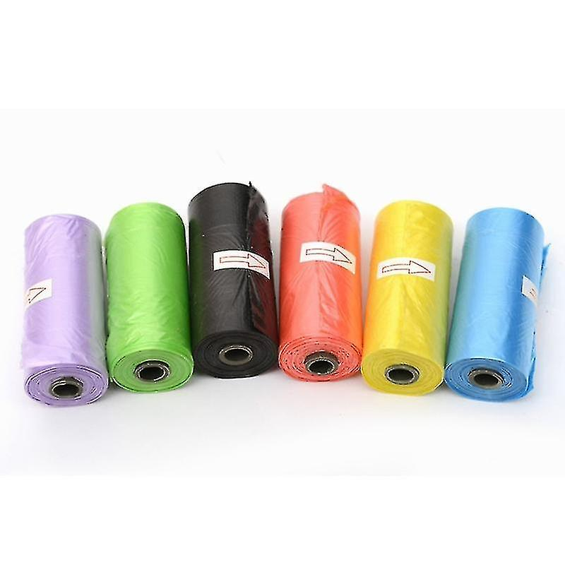 Foto 3 pulgar | Bolsas De Basura Para Excrementos De Mascotas, 10 Rollos, 15 Unidades Por Rollo, Color Morado - Venta Internacional.