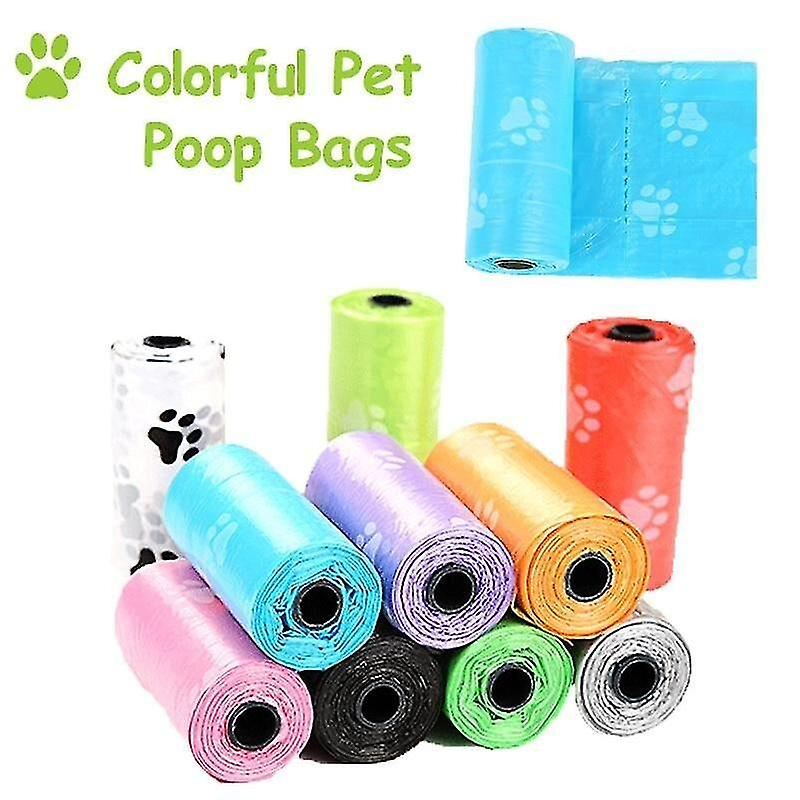 Foto 3 pulgar | Pañales Para Perros Huoguo, Colores Aleatorios, Con 20 Rollos De Bolsas Para Excrementos - Venta Internacional.