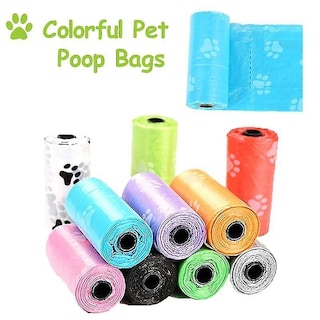 Foto 2 | Pañales Para Perros Huoguo, Colores Aleatorios, Con 20 Rollos De Bolsas Para Excrementos - Venta Internacional.