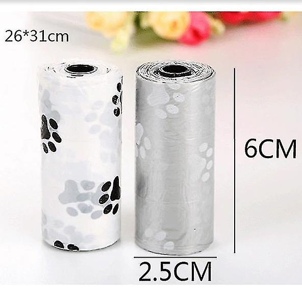 Foto 6 pulgar | Pañales Para Perros Huoguo, Colores Aleatorios, Con 20 Rollos De Bolsas Para Excrementos - Venta Internacional.