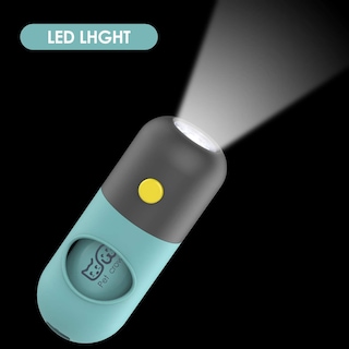 Foto 3 | Dispensador De Bolsas Para Excrementos De Perro Huoguo Con Linterna Led Y 15 Bolsas - Venta Internacional.