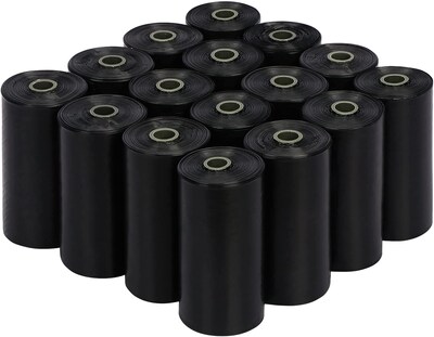 Foto 1 | Bolsas Para Excrementos De Perro Jieyou Ecológicas, 16 Rollos, 240 Bolsas Negras - Venta Internacional.