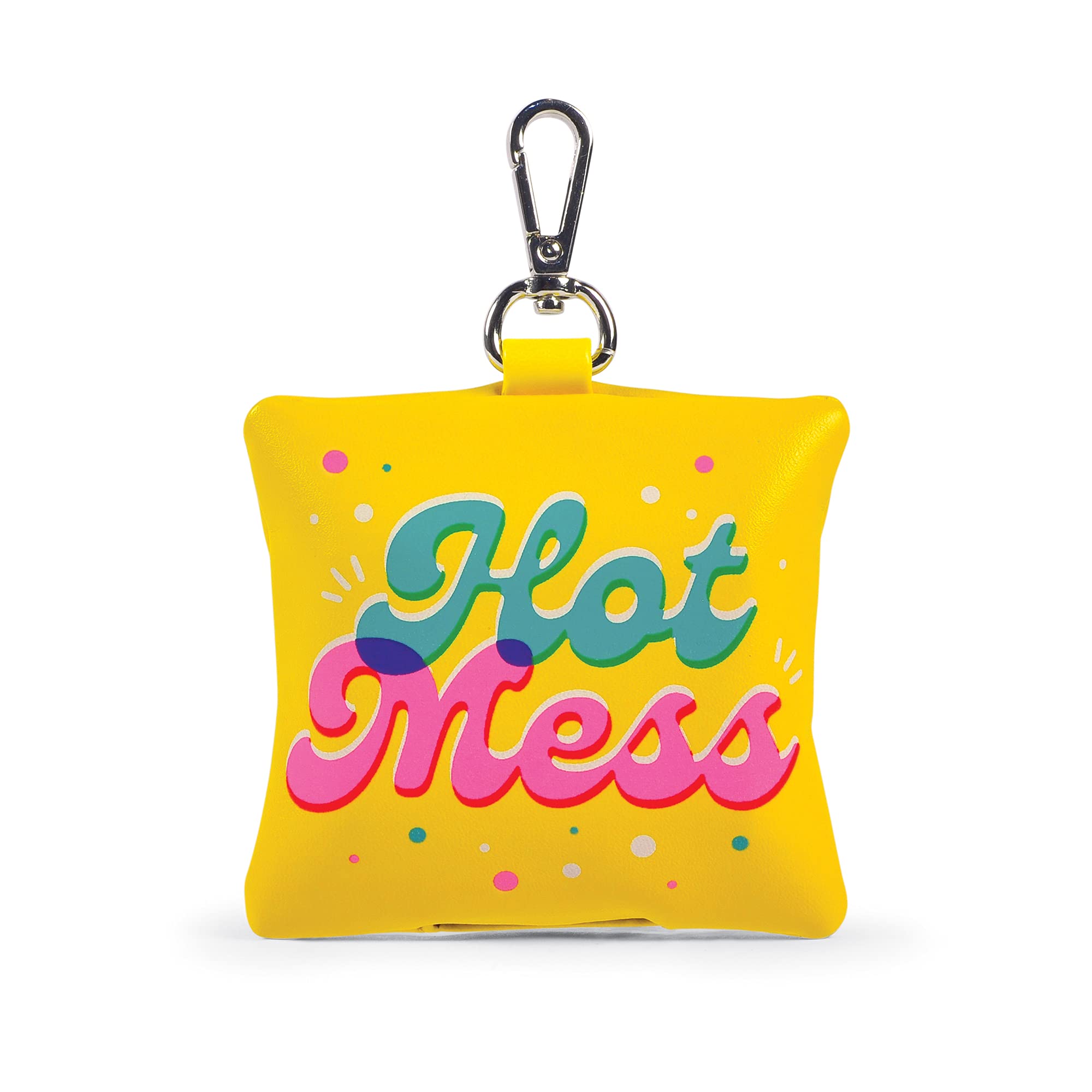 Soporte Para Bolsas De Excrementos Original Fred Howligans Hot Mess Yellow - Venta Internacional.