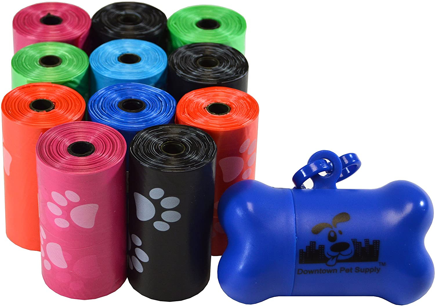 Foto 3 pulgar | Bolsas Para Basura Para Mascotas Jieyou, Bolsas Para Excrementos A Granel En Rollo, Color Arcoíris - Venta Internacion