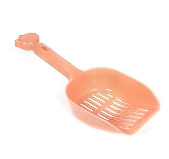 Foto 2 | Pala De Arena Para Gatos Huoguo, Tamaño Grande, De Plástico, Color Rojo - Venta Internacional.