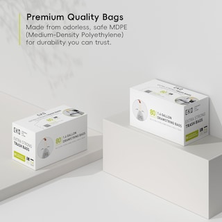 Foto 6 | Bolsa De Basura Eko Eko Easy-dispense, Rollo De 80 Unidades, Extra Fuerte, De 3 A 6 Litros - Venta Internacional.