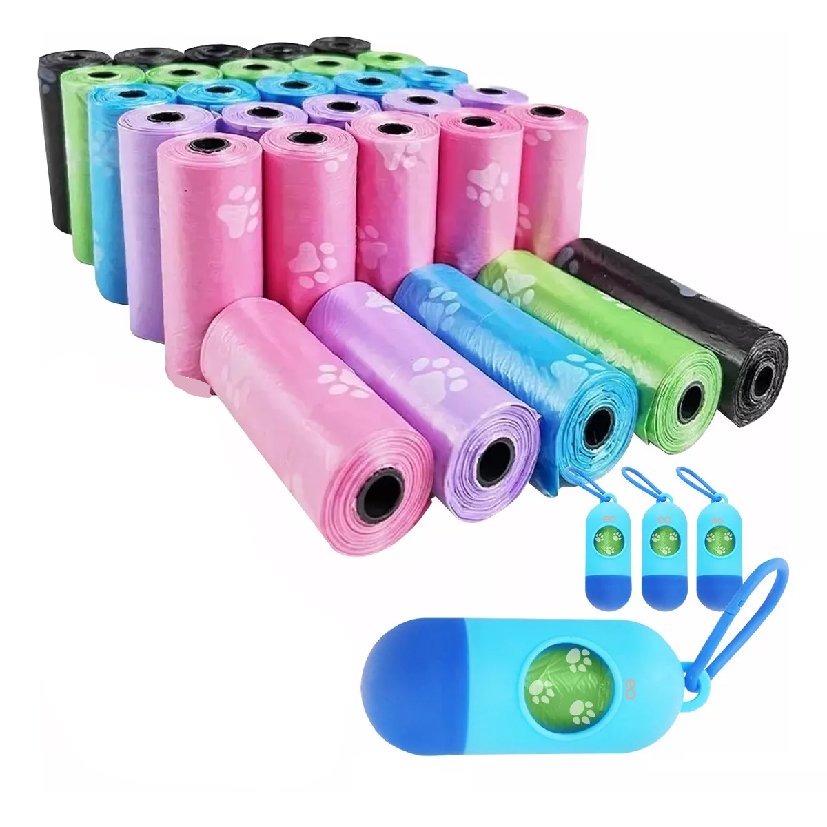 Foto 3 pulgar | Set 900 Bolsas Sanitarias Para Recoger Heces Eo Safe Imports Esi-12168-1 Multicolor
