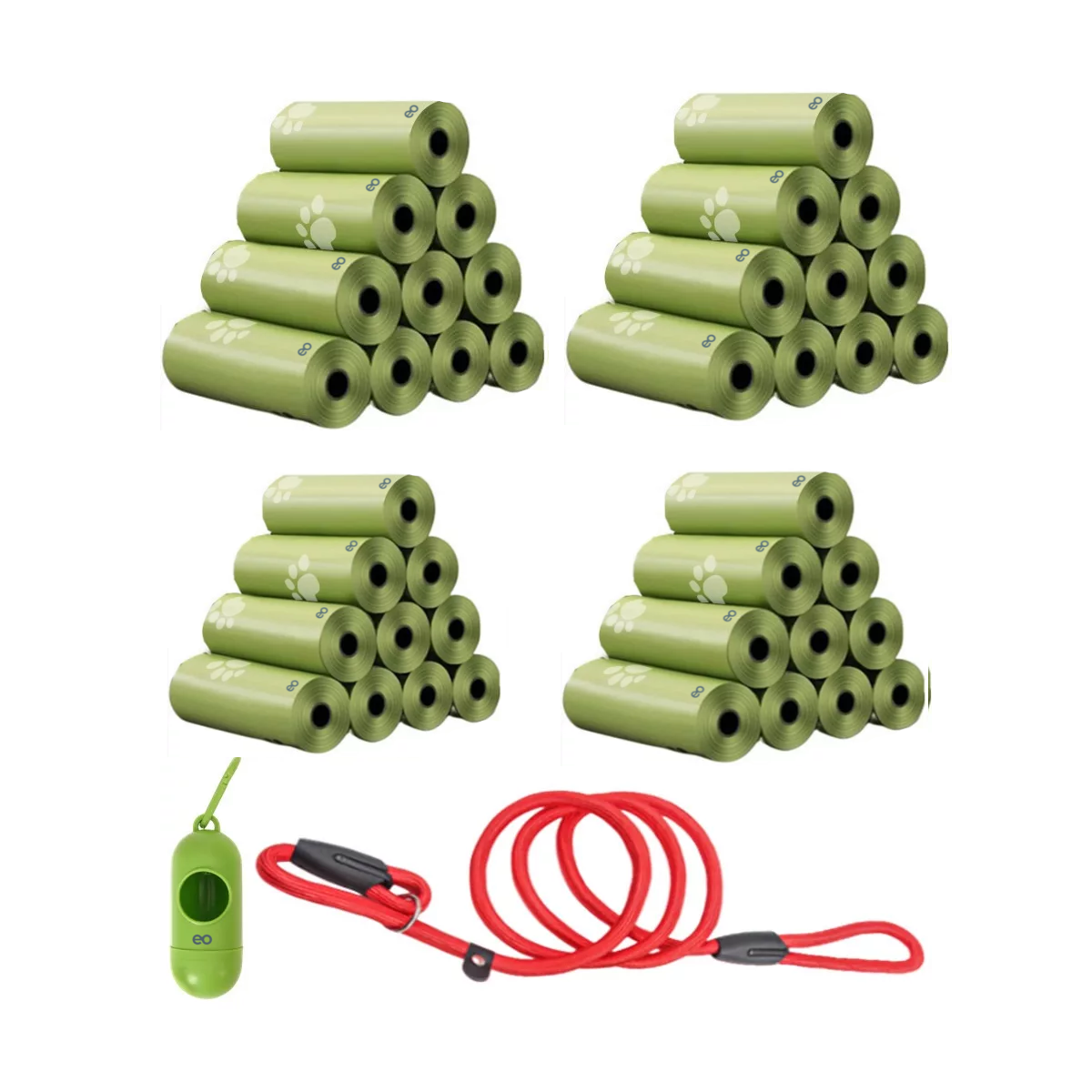Foto 1 | Kit 675 Bolsas Sanitarias De Perro Para Recoger Heces Eo Safe Imports Esi-11571-1 Verde