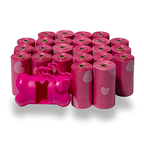 Foto 2 pulgar | Bolsas Para Excrementos De Perro Best Pet Supplies, Resistentes A Roturas, 360 Bolsas Rosas - Venta Internacional.