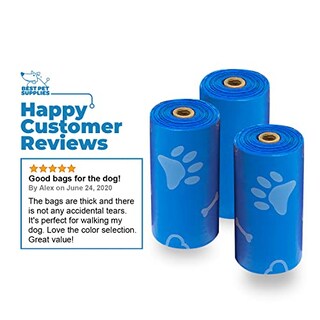 Foto 5 | Bolsas Para Excrementos De Perro, Los Mejores Suministros Para Mascotas, Resistentes A Roturas, Paqu - Venta Internac