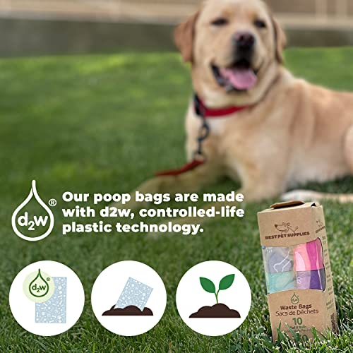 Foto 7 pulgar | Bolsas Para Excrementos De Perro, Los Mejores Suministros Para Mascotas, Resistentes A Roturas, Paqu - Venta Internac