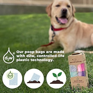 Foto 6 | Bolsas Para Excrementos De Perro, Los Mejores Suministros Para Mascotas, Resistentes A Roturas, Paqu - Venta Internac