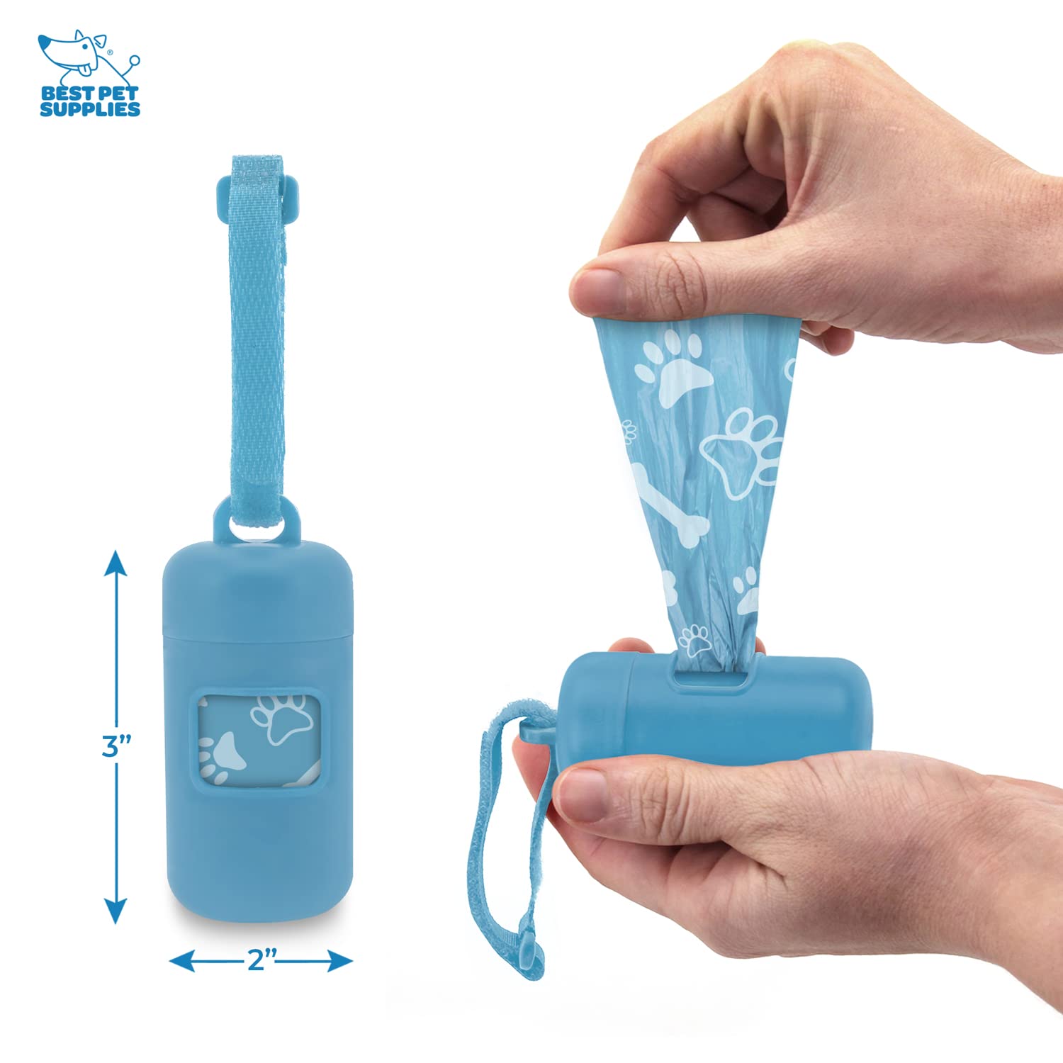 Foto 4 pulgar | Soporte Para Bolsas De Excrementos De Perro Y Correa, Los Mejores Suministros Para Mascotas - Venta Internacional.