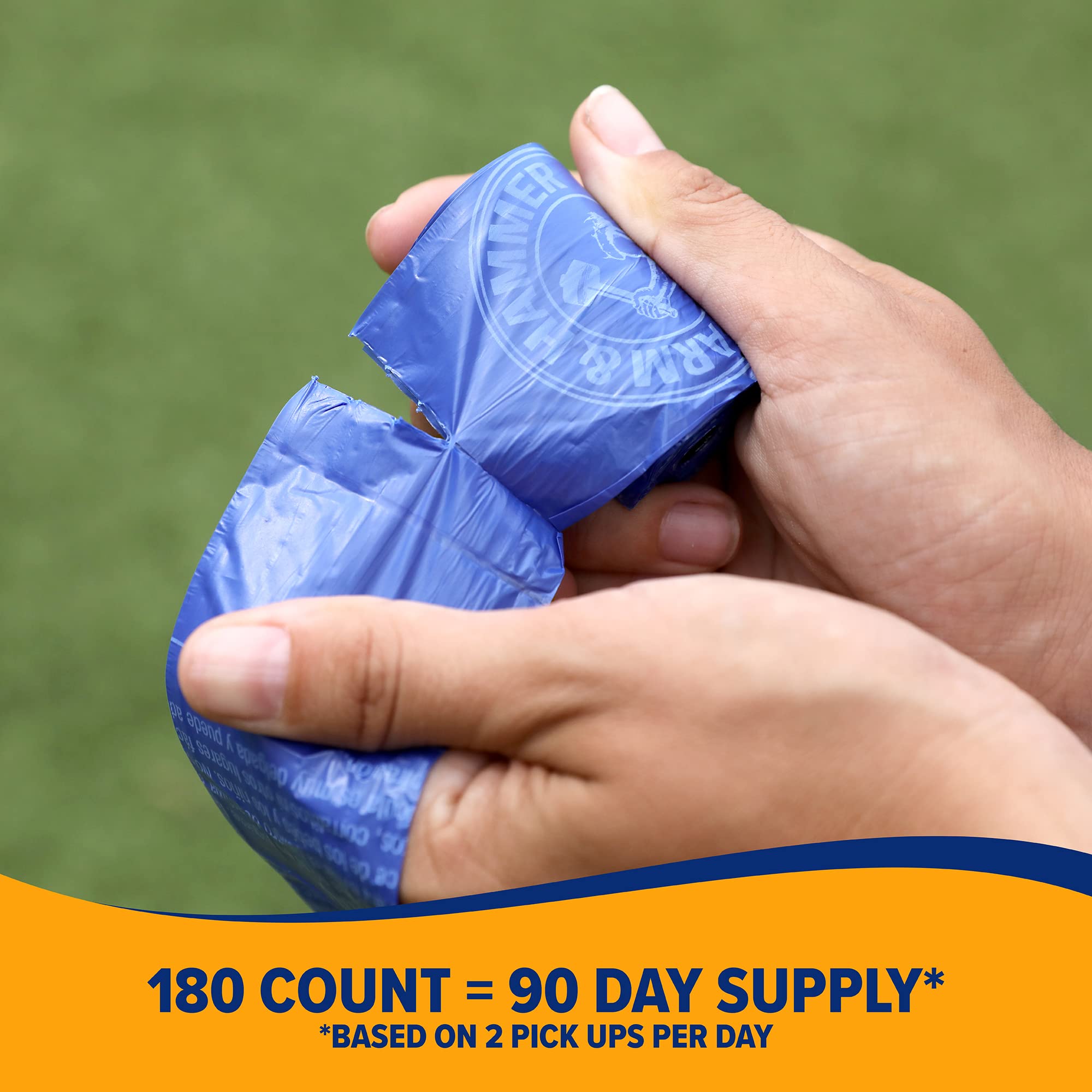 Foto 6 pulgar | Bolsas De Basura Arm & Hammer Easy-tear Con Bicarbonato De Sodio 180 Unidades - Venta Internacional.