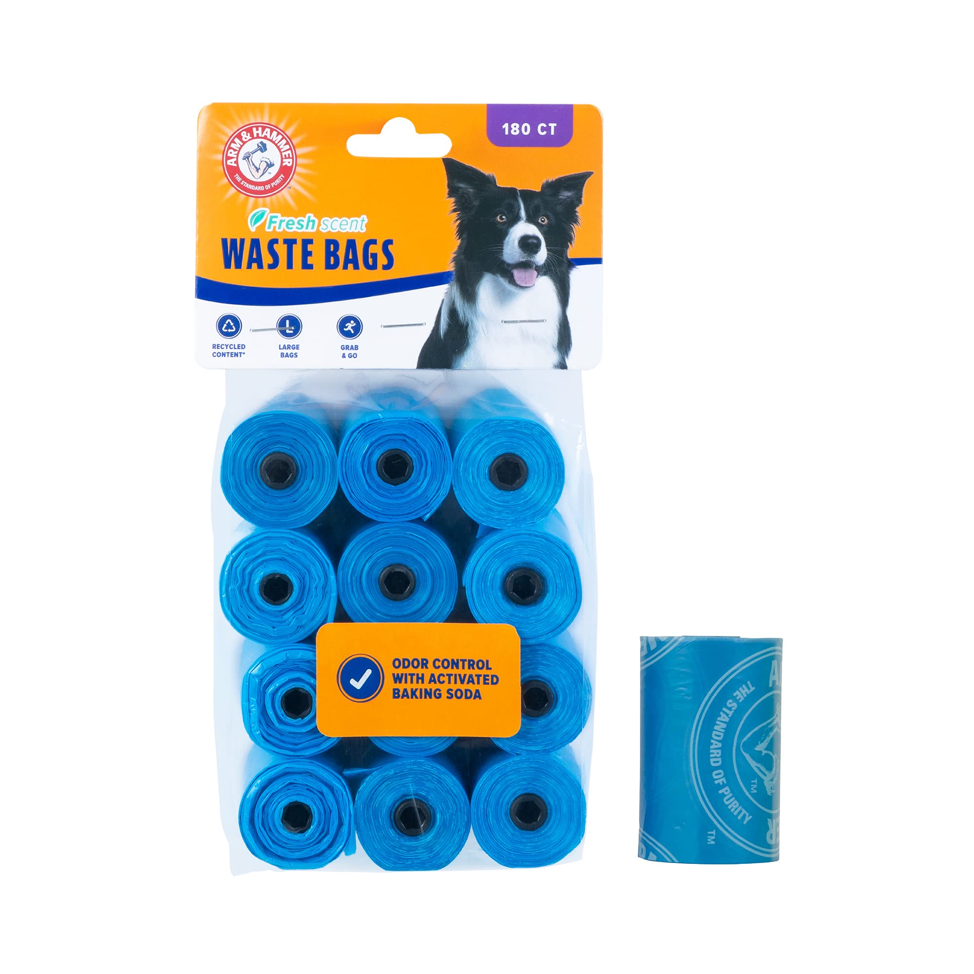 Foto 2 pulgar | Bolsas De Basura Arm & Hammer Durable Con Bicarbonato De Sodio, 180 Bolsas - Venta Internacional.