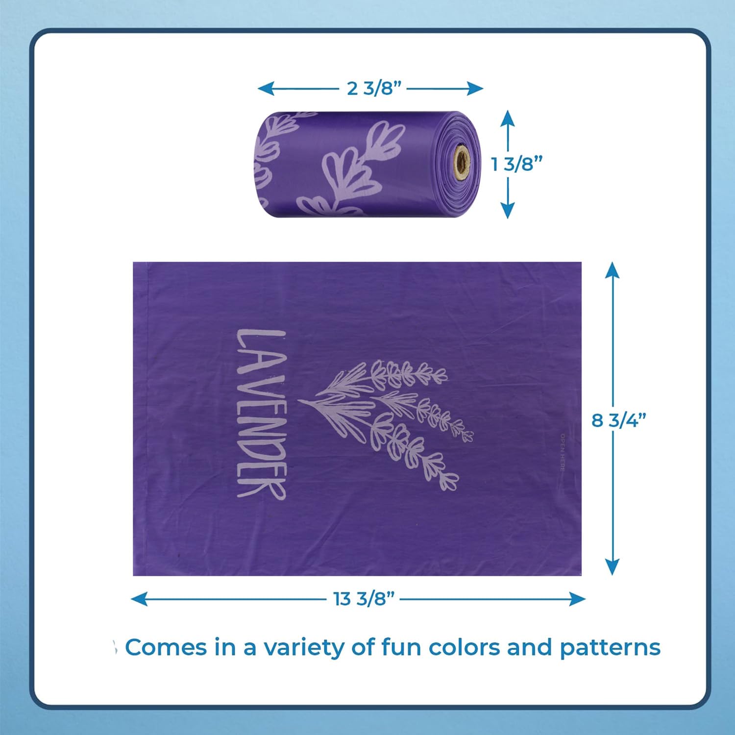 Foto 5 pulgar | Rollo De Recarga De 150 Bolsas Para Excrementos De Perro, Los Mejores Suministros Para Mascotas - Venta Internacional.