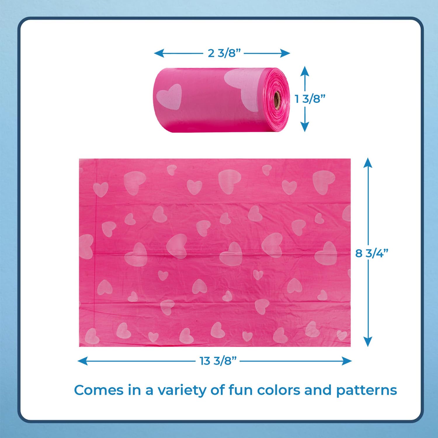 Foto 5 pulgar | Bolsas Para Excrementos De Perro Best Pet Supplies (240 Bolsas) A Prueba De Fugas, Color Rosa - Venta Internacional.