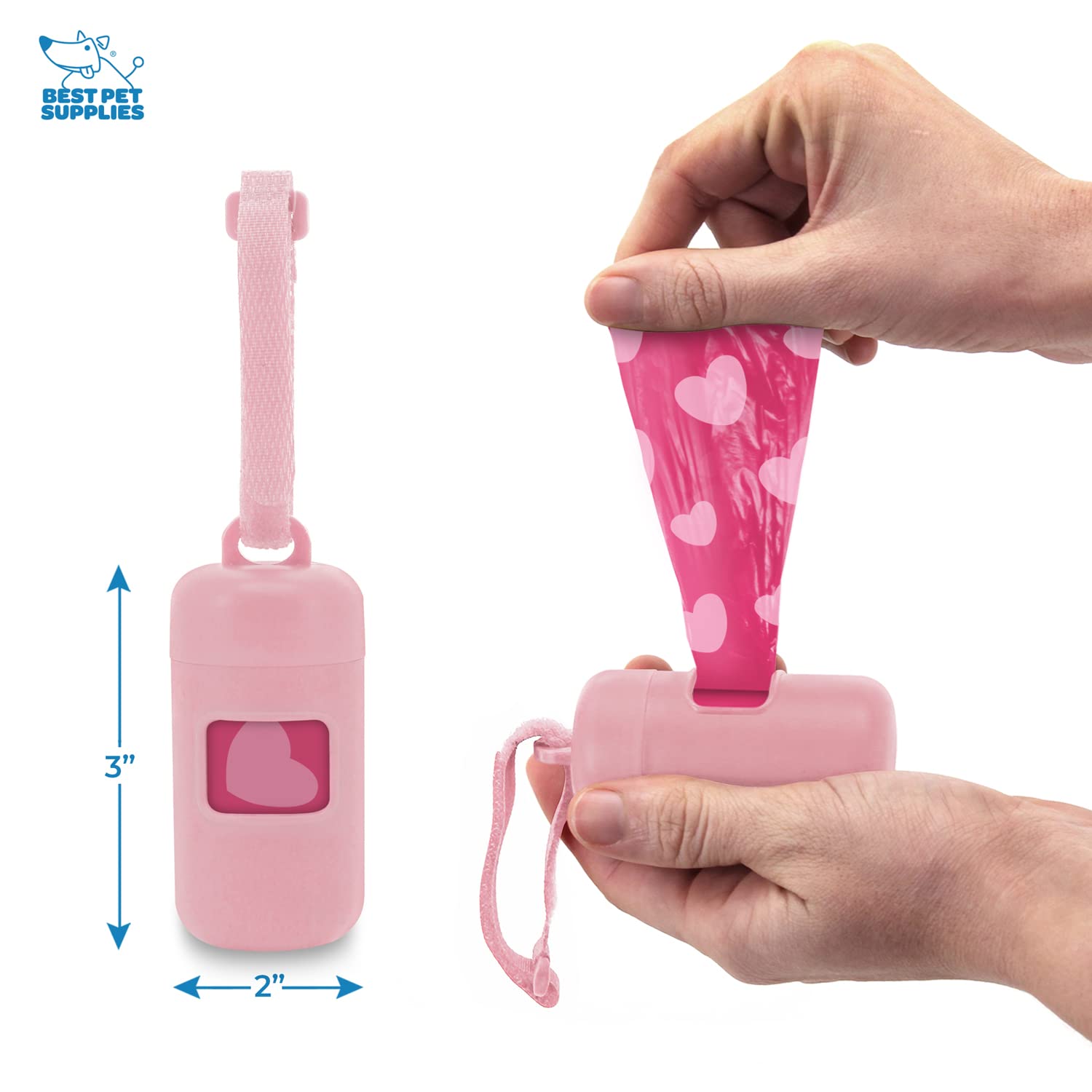 Foto 4 pulgar | Accesorio Para Bolsa De Excrementos De Perro Best Pet Supplies, Color Rosa - Venta Internacional.