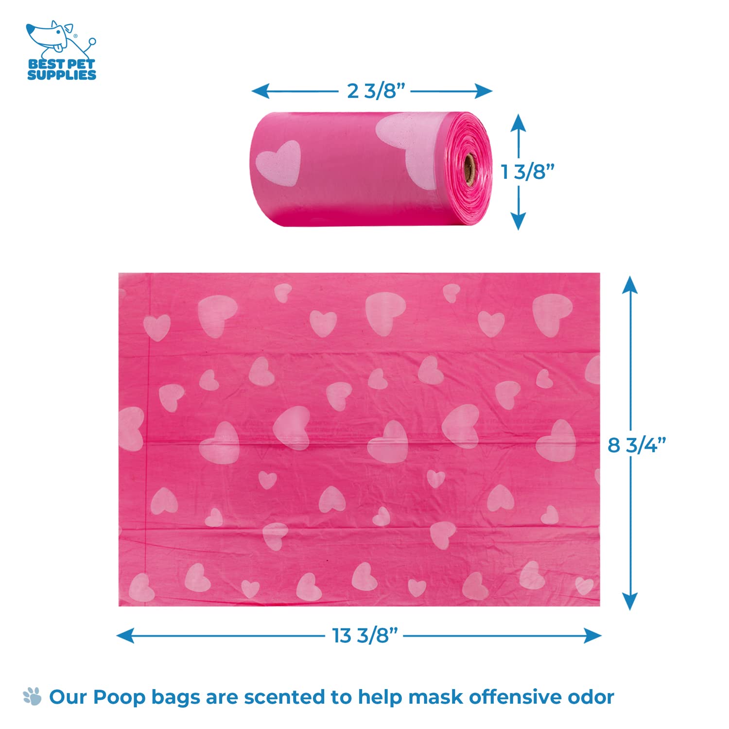Foto 5 pulgar | Accesorio Para Bolsa De Excrementos De Perro Best Pet Supplies, Color Rosa - Venta Internacional.