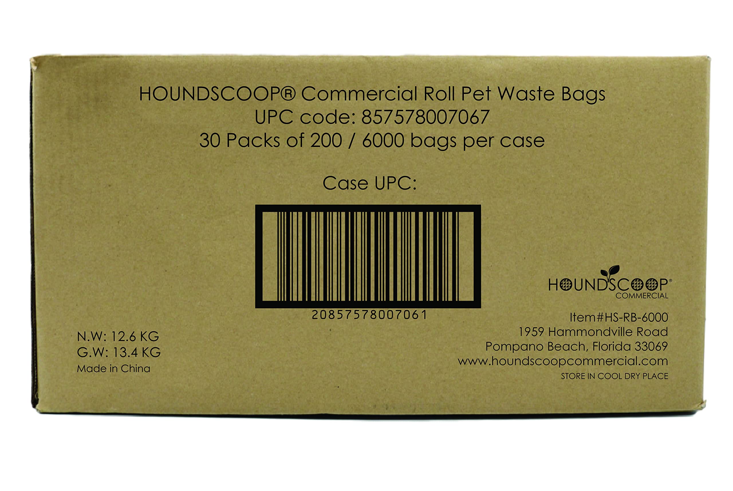 Foto 5 | Bolsas Para Basura Para Mascotas Houndscoop , Caja De 6000 (30 Rollos De 200 Bolsas) - Venta Internacional.