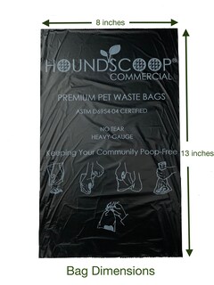 Foto 6 | Bolsas Para Basura Para Mascotas Houndscoop , Caja De 6000 (30 Rollos De 200 Bolsas) - Venta Internacional.