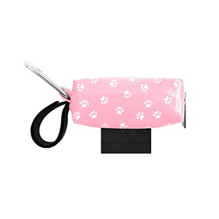 Foto 1 | Dispensador De Bolsas Para Excrementos Para Perros Pink Paw Con 12 Bolsas - Venta Internacional.
