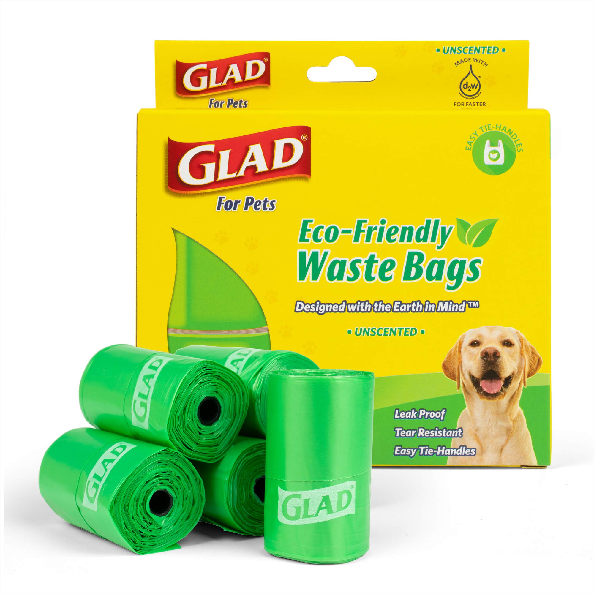 Foto 2 pulgar | Bolsas De Basura Para Perros Glad Ecológicas, 24 Rollos, 360 Bolsas En Total - Venta Internacional.