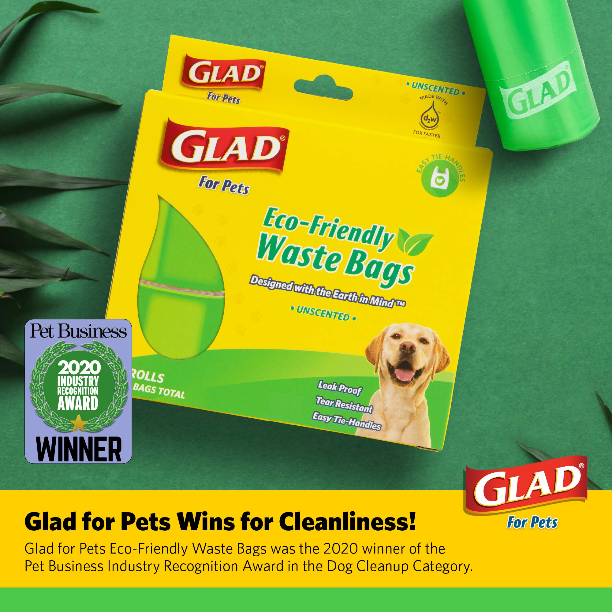 Foto 3 pulgar | Bolsas De Basura Para Perros Glad Ecológicas, 24 Rollos, 360 Bolsas En Total - Venta Internacional.