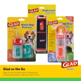 Foto 6 | Bolsas De Basura Para Perros Glad Ecológicas, 24 Rollos, 360 Bolsas En Total - Venta Internacional.
