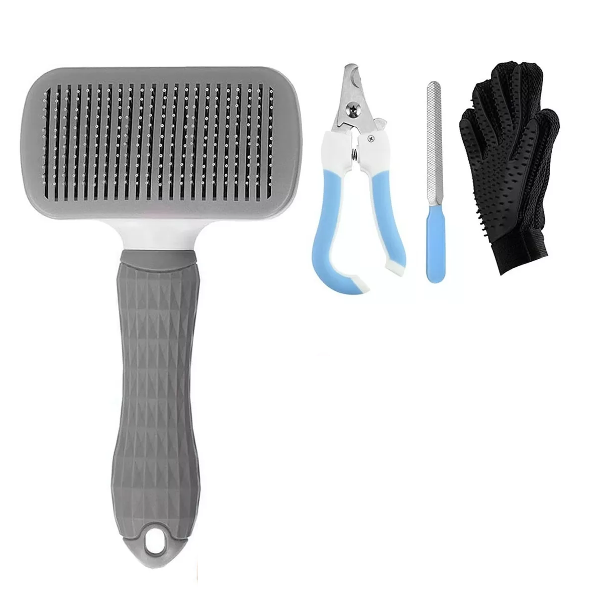 Foto 2 pulgar | Cepillo para Mascotas Eo Safe Imports Esi-7903 color Gris
