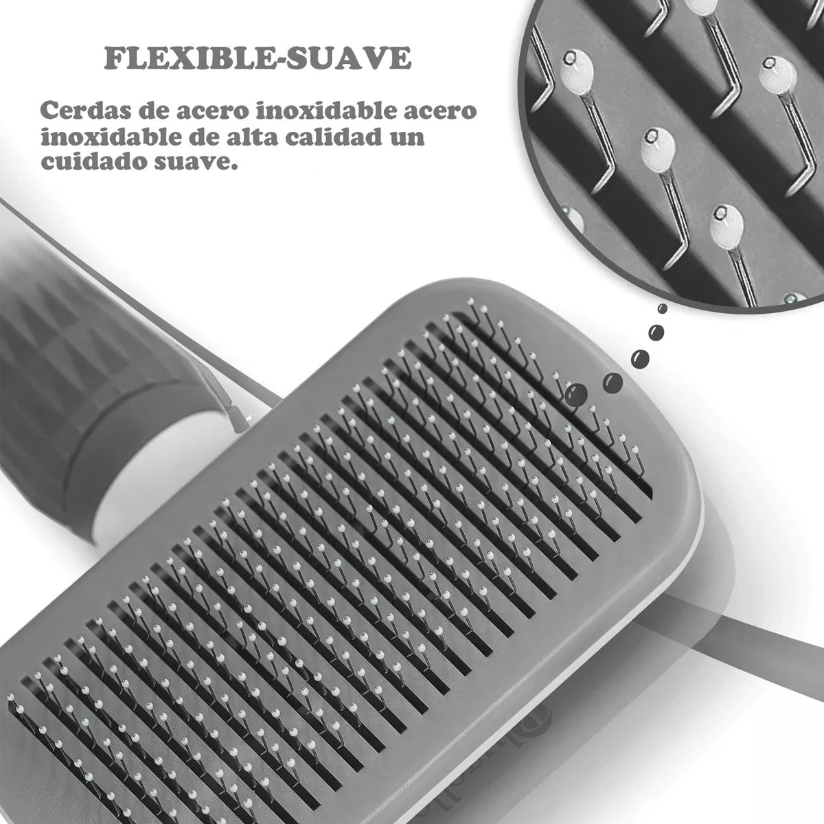Foto 4 pulgar | Cepillo para Mascotas Eo Safe Imports Esi-7903 color Gris