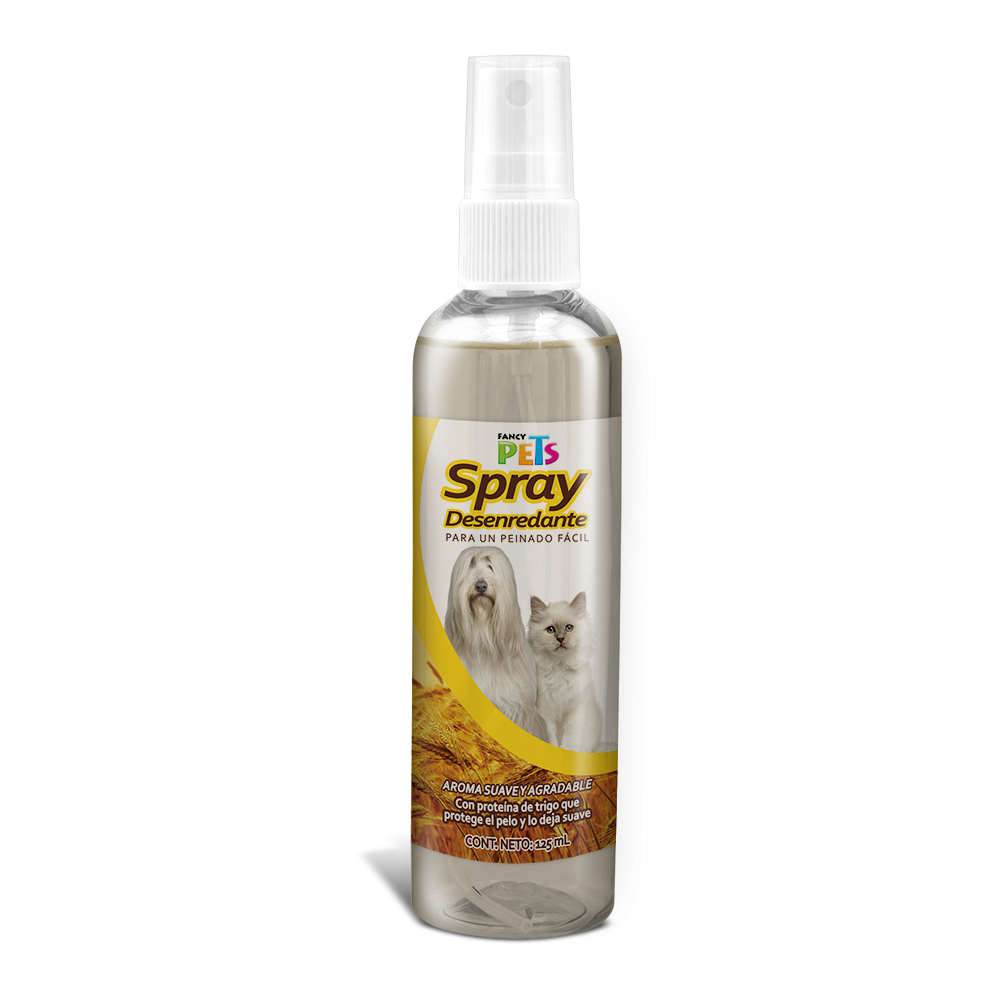 Spray Desenredante Fancy Pets en Atomizador de 125 Mililítros para Perro