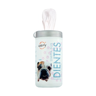 Foto 3 | Waipy 2 Pack Toallitas Humedas Limpieza Dental + Limpiadoras De Ojos Para Mascotas | Seguras Para Perros Y Gatos