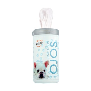 Foto 3 | Waipy Pack 2 Toallitas Humedas Limpia Patitas + Limpiadoras De Ojos Para Mascotas | Suaves Y Seguras Para Perros Y Gatos