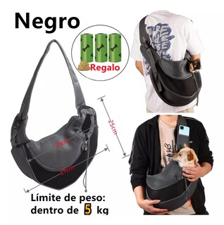 Foto 3 | Mochila para Mascotas Chicas Belug color Negro