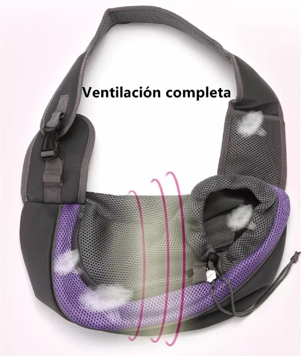 Foto 5 pulgar | Mochila para Mascotas Chicas Belug color Negro