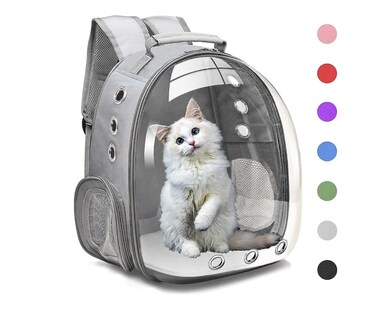 Foto 1 | Mochila Transportadora Viaje Gato Perro Mascota Expandible