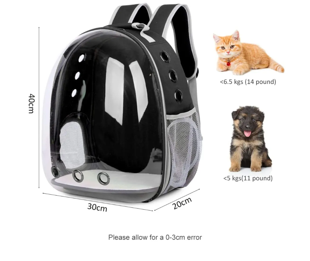 Foto 4 pulgar | Mochila Transportadora Viaje Gato Perro Mascota Expandible