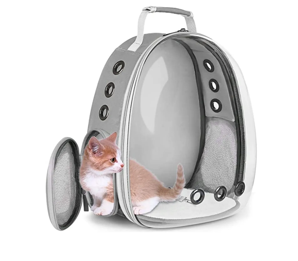 Foto 4 | Mochila Transportadora Viaje Gato Perro Mascota Expandible