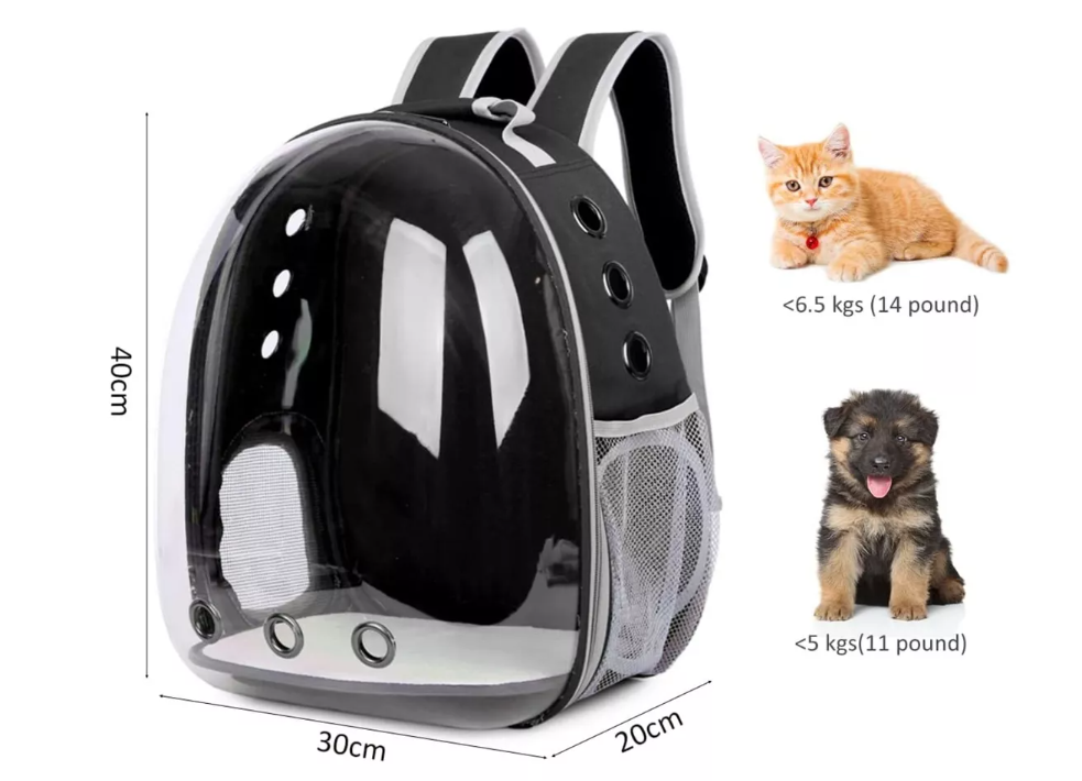 Foto 5 | Mochila Transportadora Viaje Gato Perro Mascota Expandible