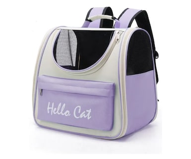 Foto 1 | Mochila Transportadora Bolsa Mascota Perro Gato Viaje Chica