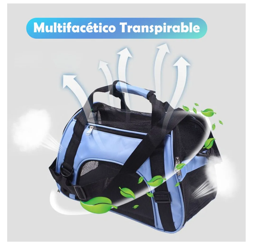 Foto 4 pulgar | Bolsa Transportadora Para Perro Gato Mascota Plegable Grande