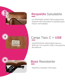 Foto 3 | Sillón Reclinable Vanlig Eléctrico