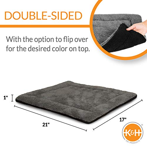 Foto 4 pulgar | Almohadilla Para Mascotas K&h Pet Products, Autocalentable, Gris Y Negra, 53 X 43 Cm - Venta Internacional.